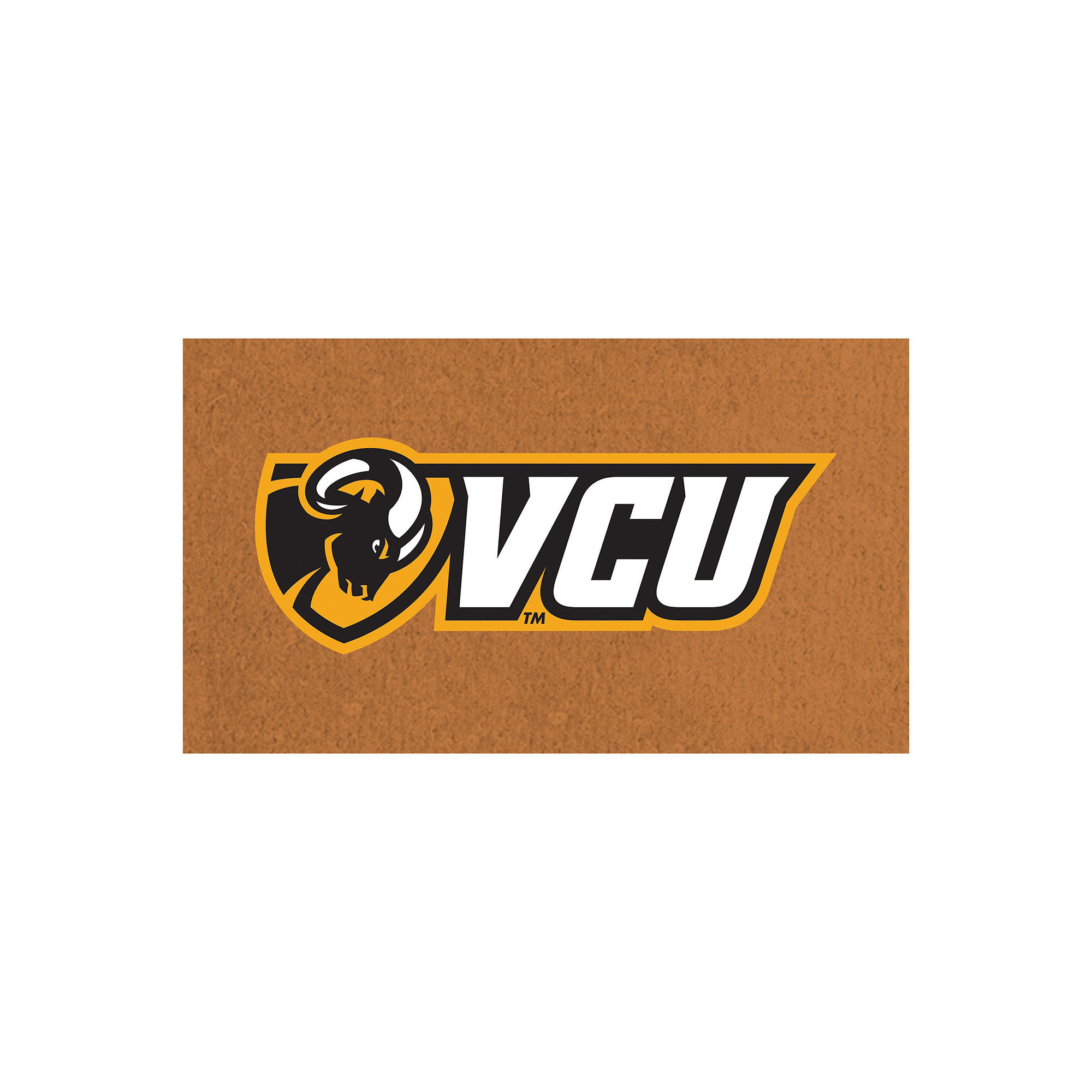 VCU Rams 28" x 16" Team Logo Outdoor Coir Mat