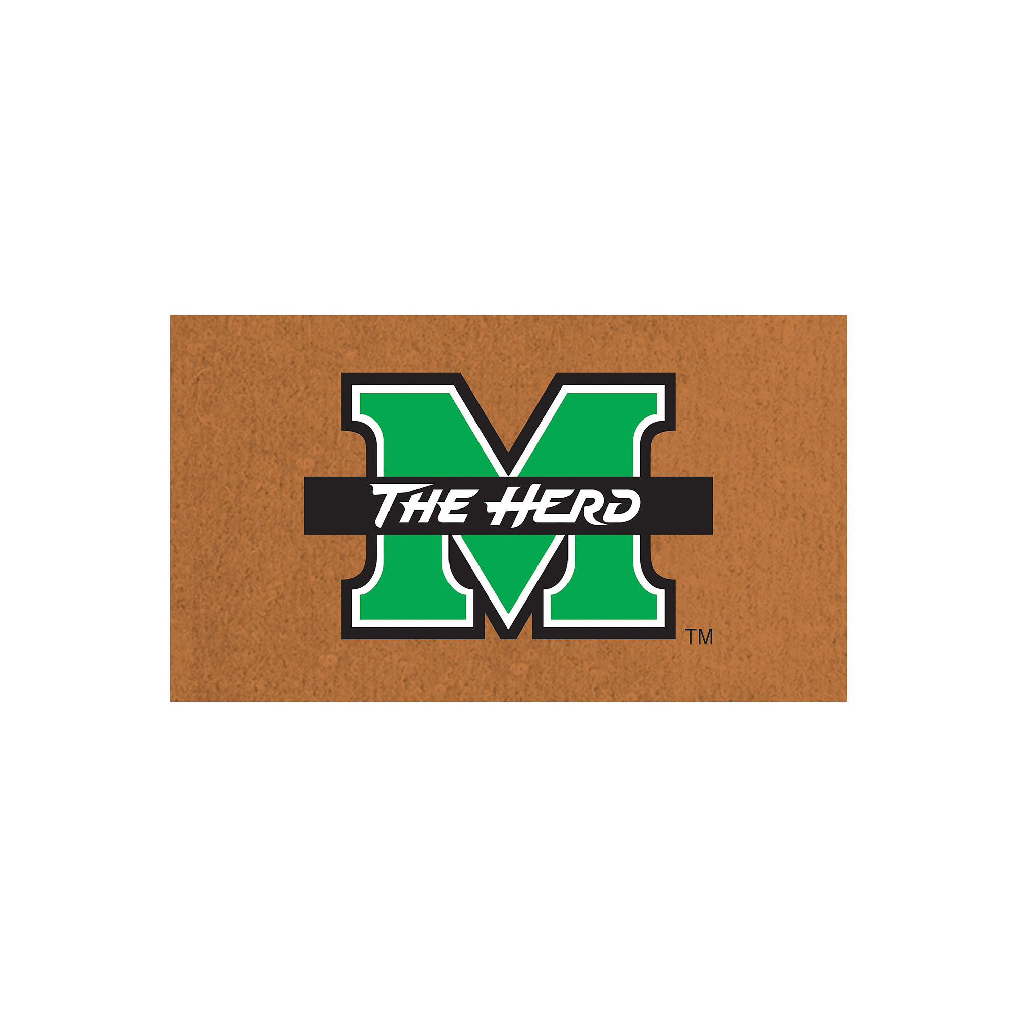 Marshall Thundering Herd 28" x 16" Team Logo Outdoor Coir Mat