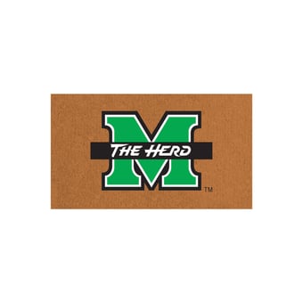 Marshall Thundering Herd 28" x 16" Team Logo Outdoor Coir Mat