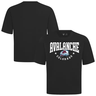 Men's Levelwear Black Colorado Avalanche Luxe Signature Knit T-Shirt