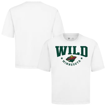 Men's Levelwear White Minnesota Wild Luxe Signature Knit T-Shirt