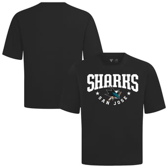 Men's Levelwear Black San Jose Sharks Luxe Signature Knit T-Shirt