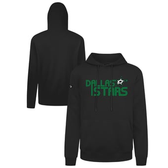 Men's Levelwear Black Dallas Stars Podium Lanes Hoodie