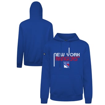 Men's Levelwear Blue New York Rangers Podium Lanes Hoodie