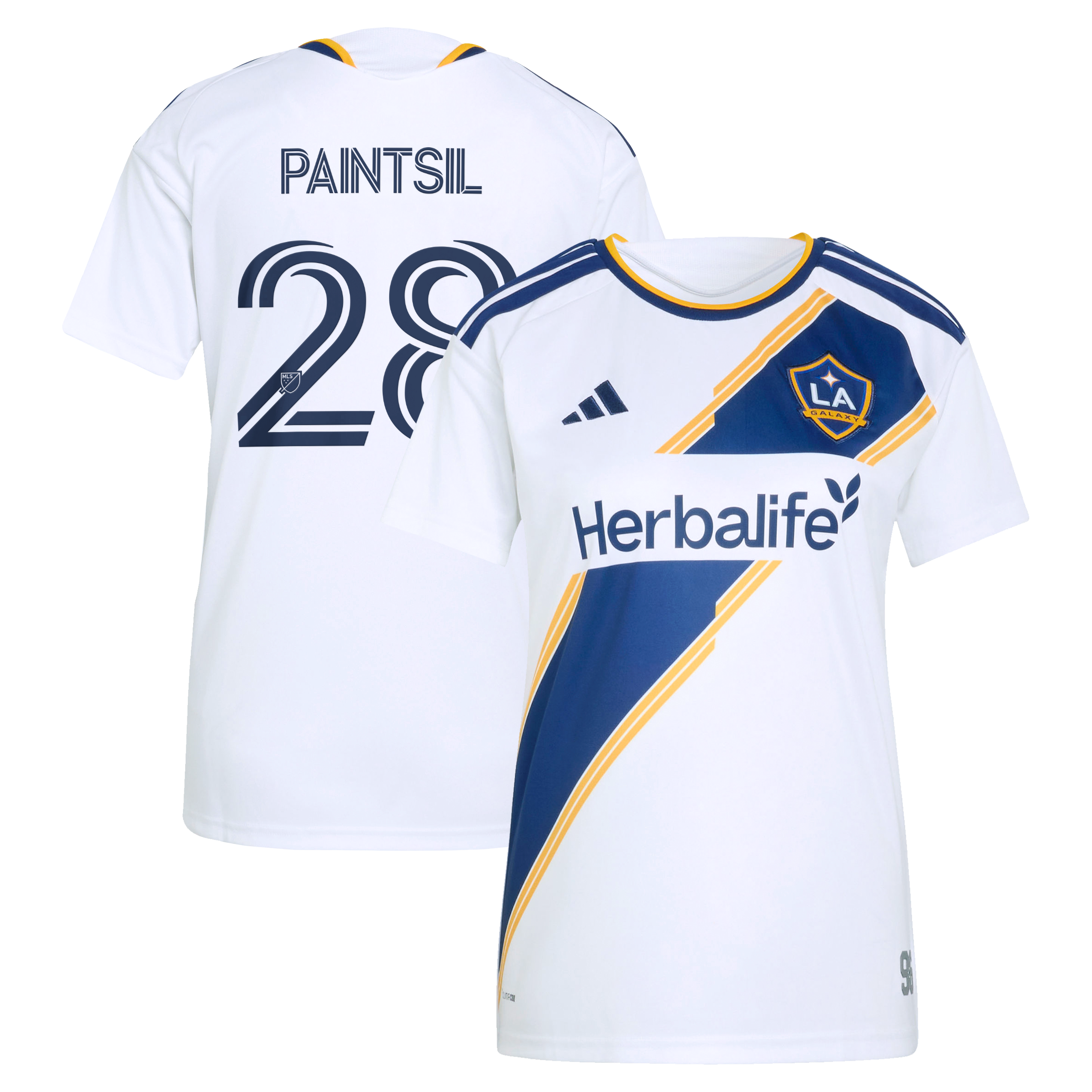 Women's adidas Joseph Paintsil White LA Galaxy 2026 The VeloCITY Kit Replica Jersey