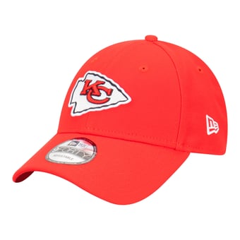Men's New Era  Red Kansas City Chiefs Core Team 9FORTY Adjustable Hat