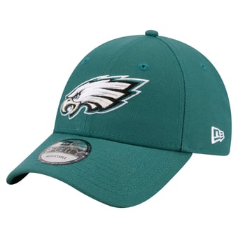 Men's New Era  Midnight Green Philadelphia Eagles Core Team 9FORTY Adjustable Hat