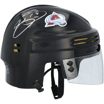 Joe Sakic Colorado Avalanche Autographed Black Mini Helmet