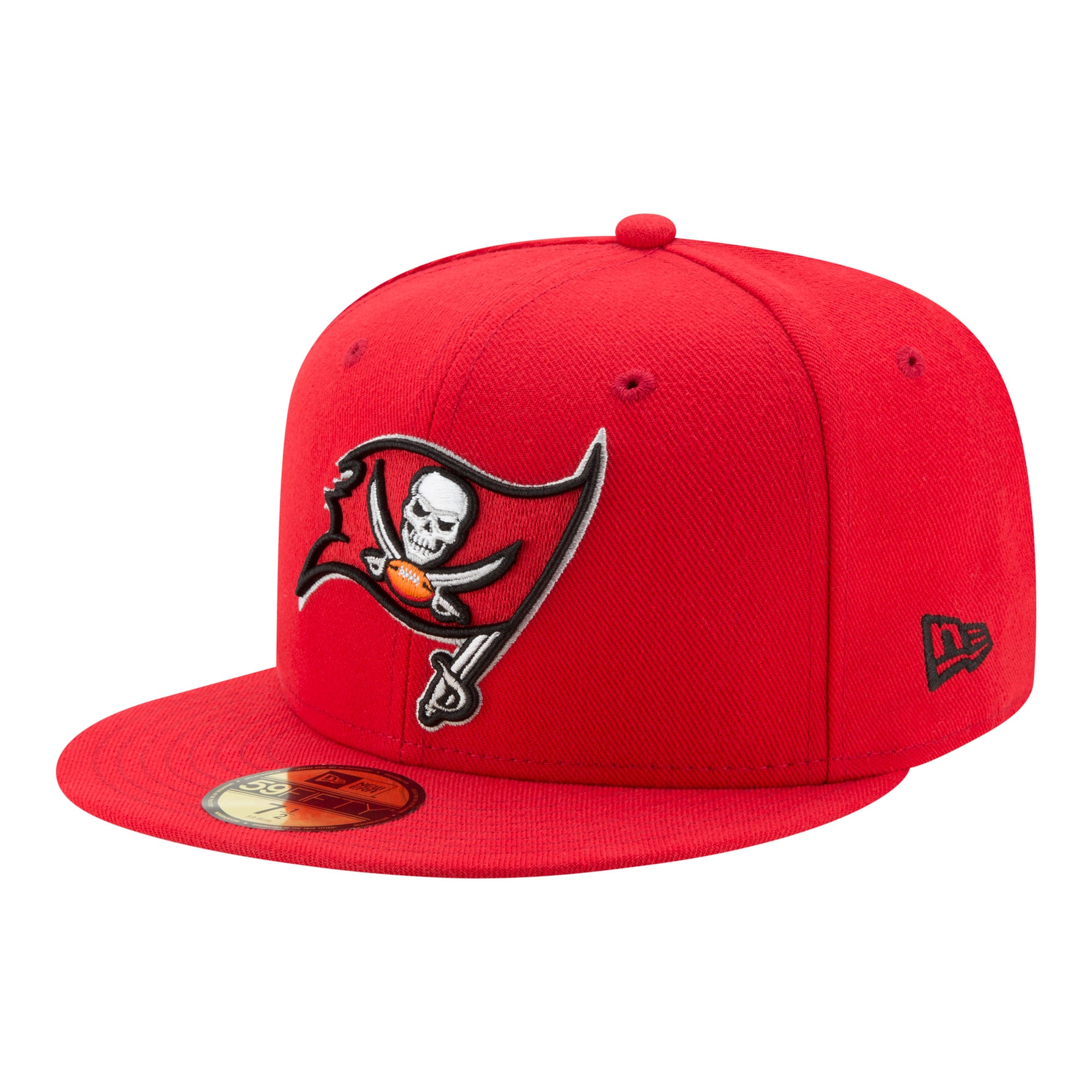 Men's New Era Red Tampa Bay Buccaneers 59FIFTY Fitted Hat