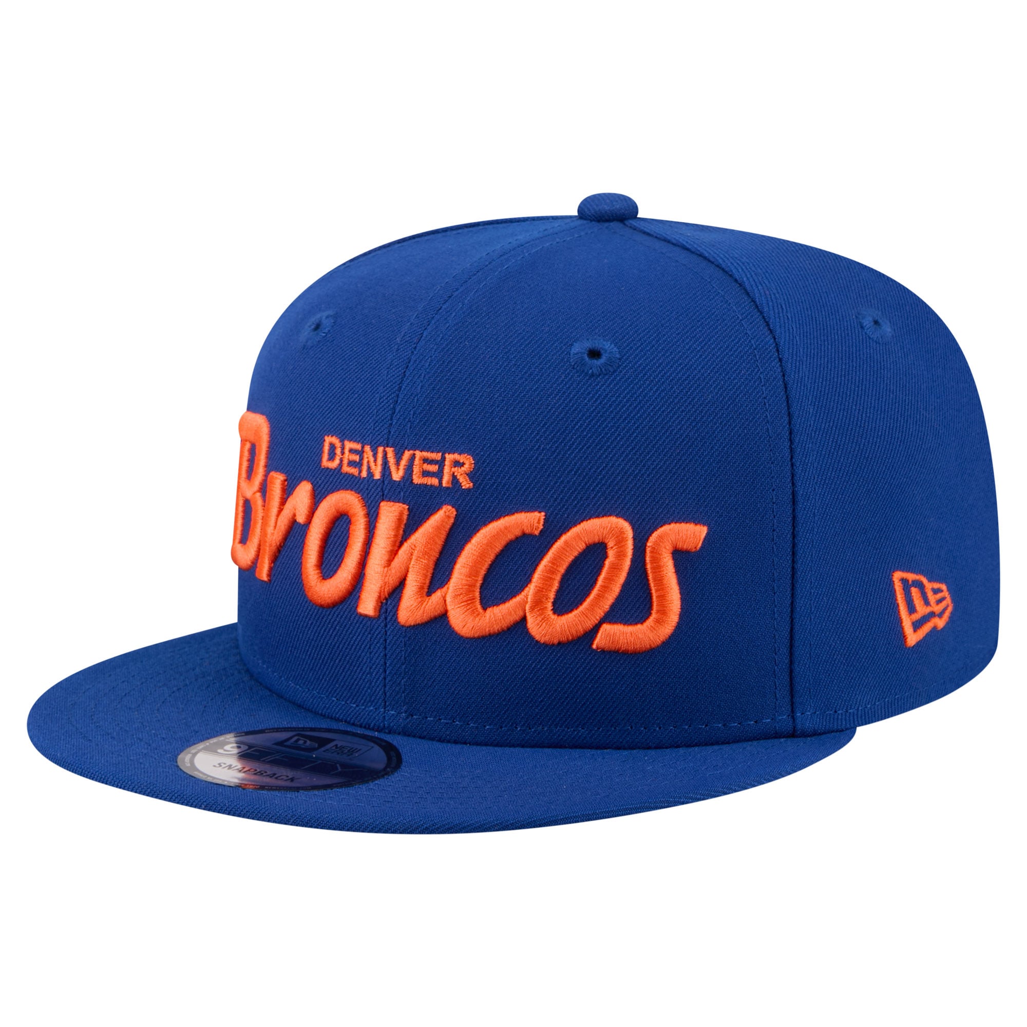 Men’s New Era Royal Denver Broncos Core Team Script 9FIFTY Snapback Hat Men’s New Era Royal Denver Broncos Core Team Script 9FIFTY Snapback Hat