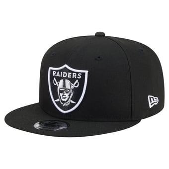 Men's New Era  Black Las Vegas Raiders 9FIFTY Snapback Hat