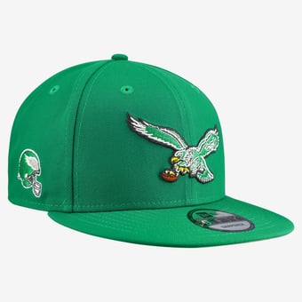 Men's New Era Kelly Green Philadelphia Eagles 9FIFTY Snapback Hat