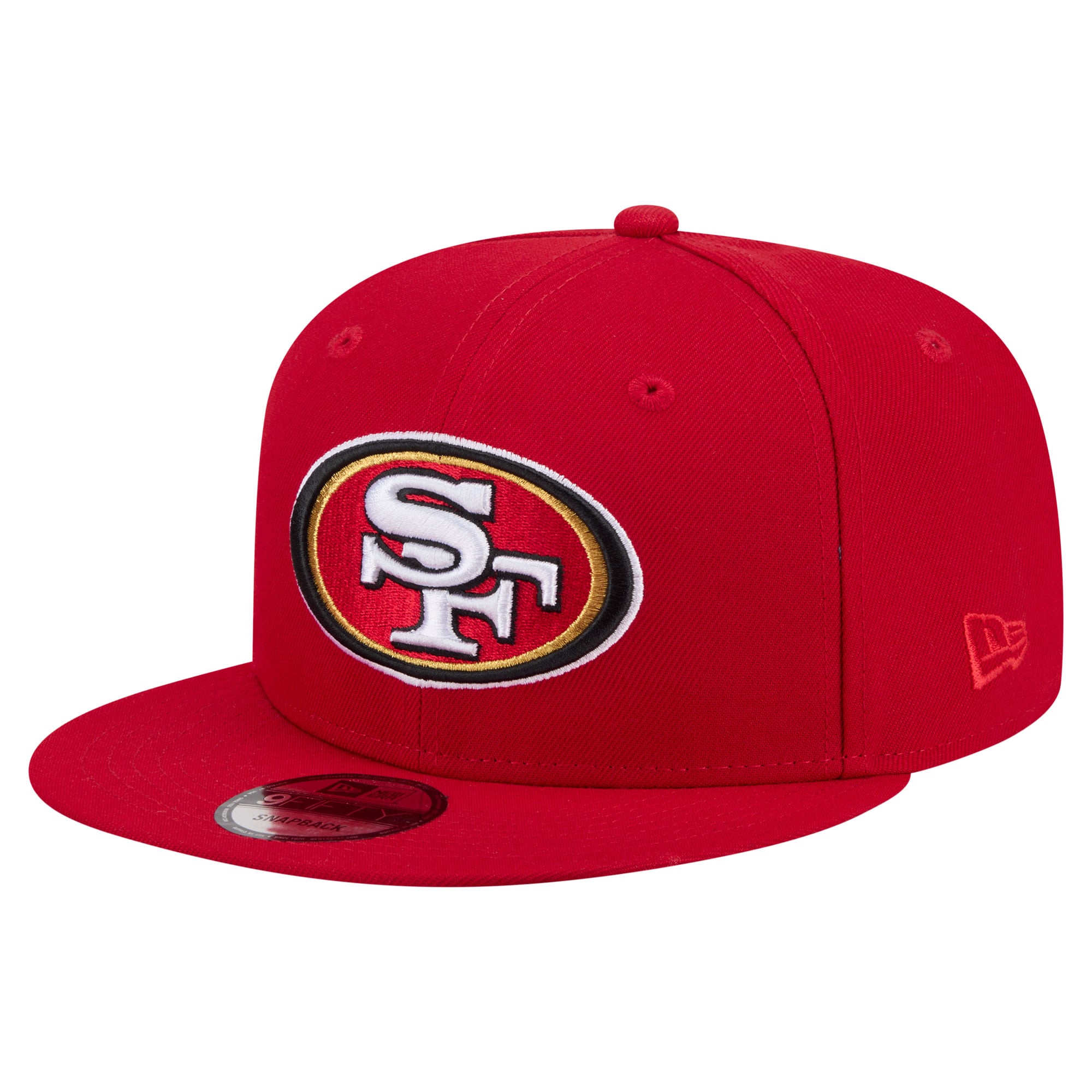 Men's New Era  Red San Francisco 49ers 9FIFTY Snapback Hat