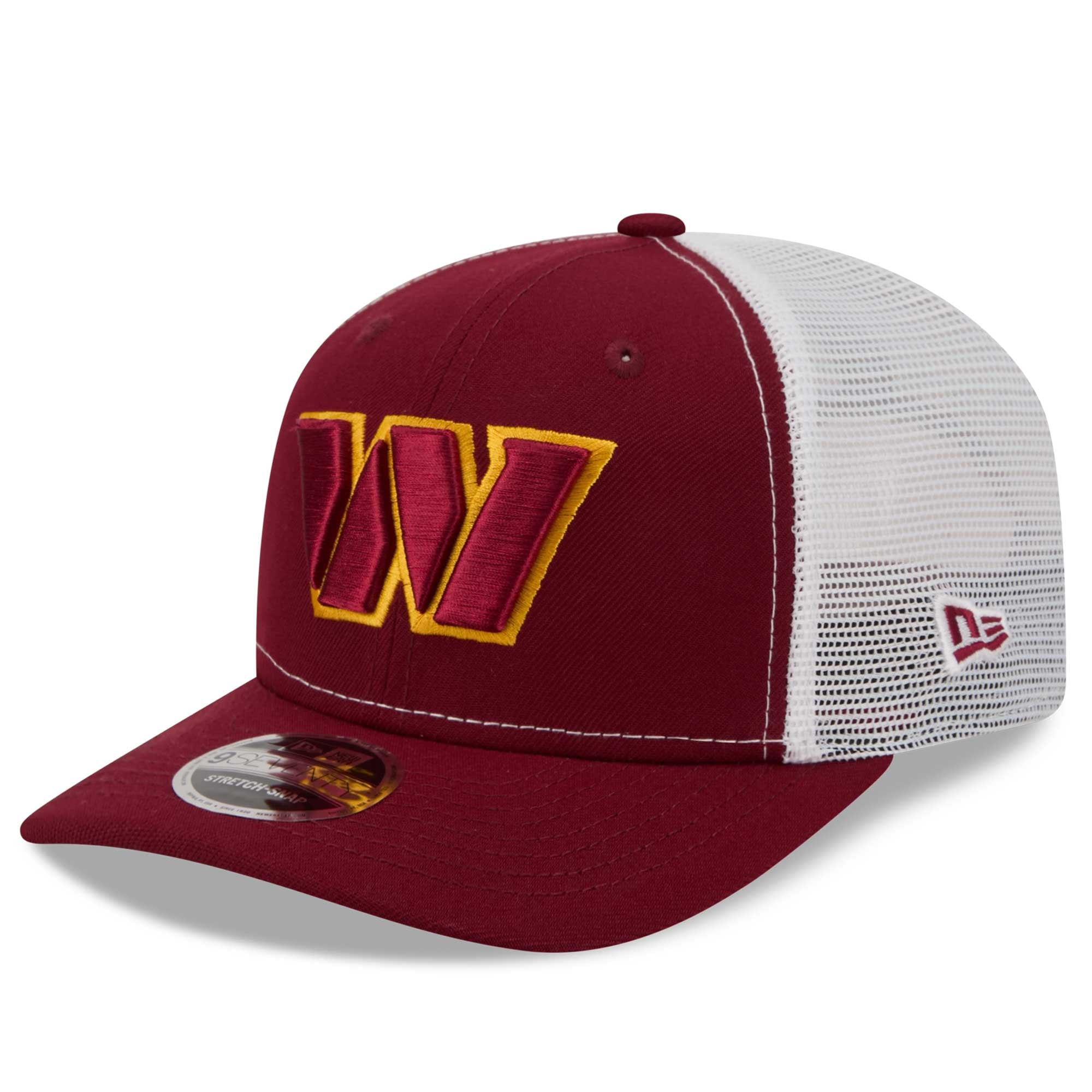 Men's New Era  Burgundy Washington Commanders 9SEVENTY Trucker Adjustable Hat
