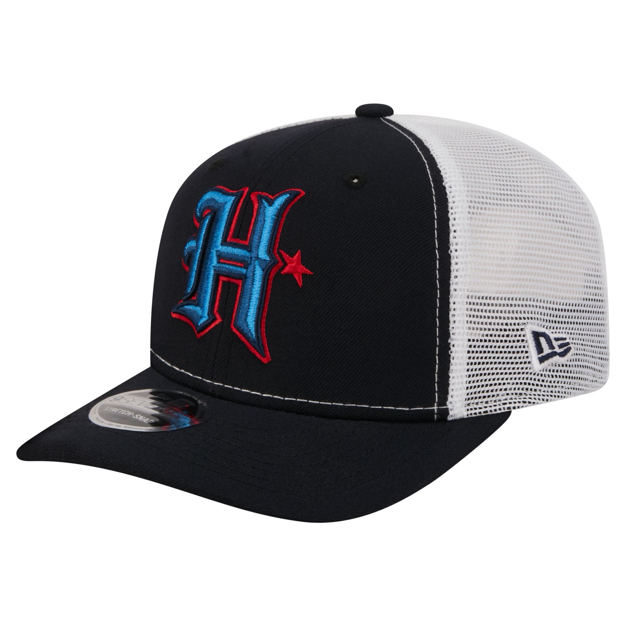 Men's New Era  Navy Houston Texans 9SEVENTY Trucker Adjustable Hat