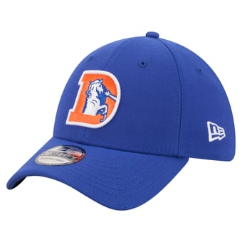 Men's New Era  Royal Denver Broncos Core Team 39THIRTY Flex Hat