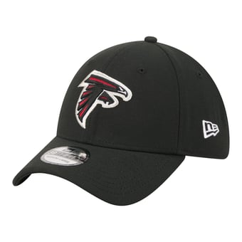 Men's New Era  Black Atlanta Falcons Core Team 39THIRTY Flex Hat