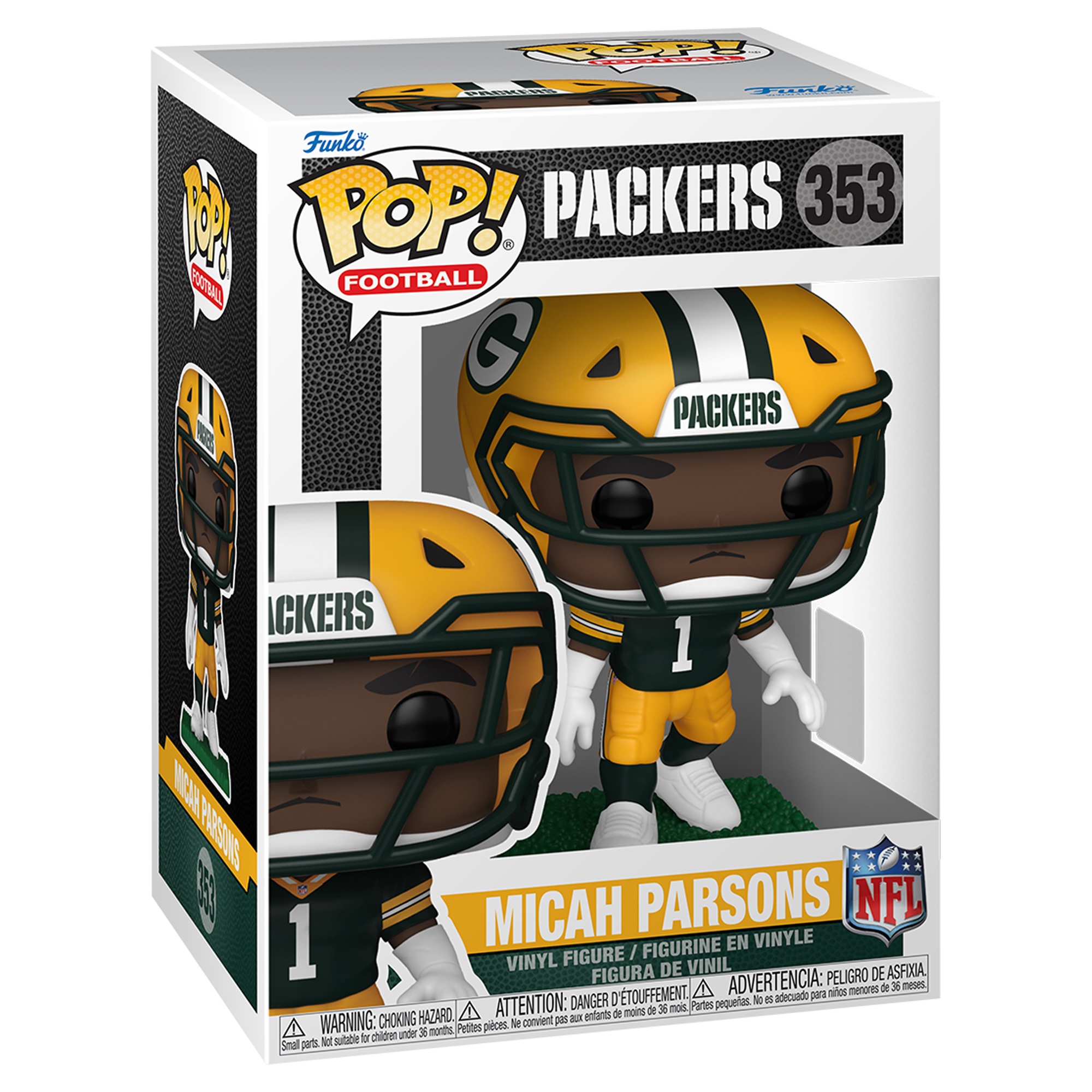 Funko Micah Parsons Green Bay Packers Pop! Vinyl Figure