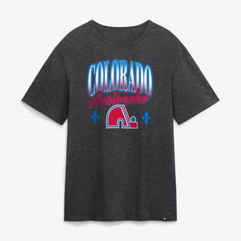 Men's Charcoal Colorado Avalanche Hometown Graphic T-Shirt