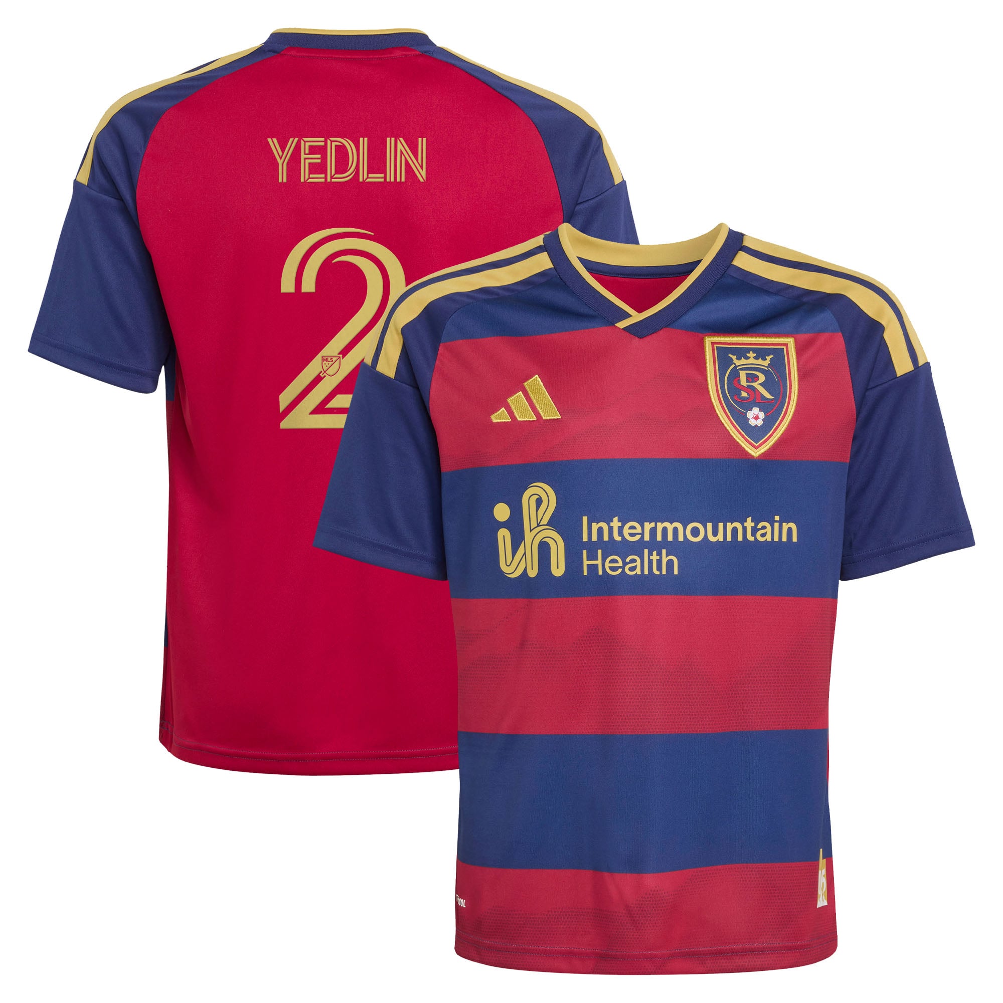 Youth adidas DeAndre Yedlin Red Real Salt Lake 2026 The Switchback Replica Jersey