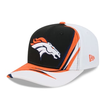 Men's New Era Black/White Denver Broncos Fan 9SEVENTY Adjustable Hat