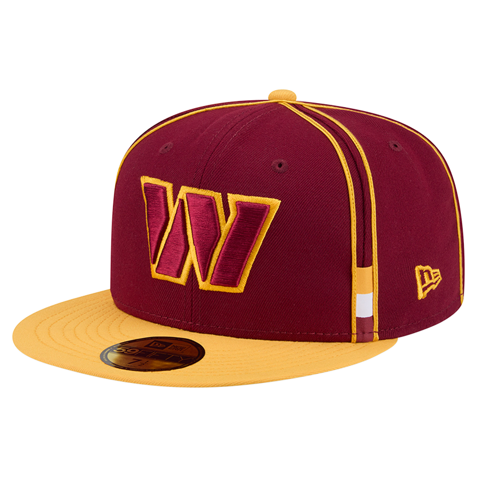 Men's New Era Burgundy Washington Commanders Soutache 59FIFTY Fitted Hat