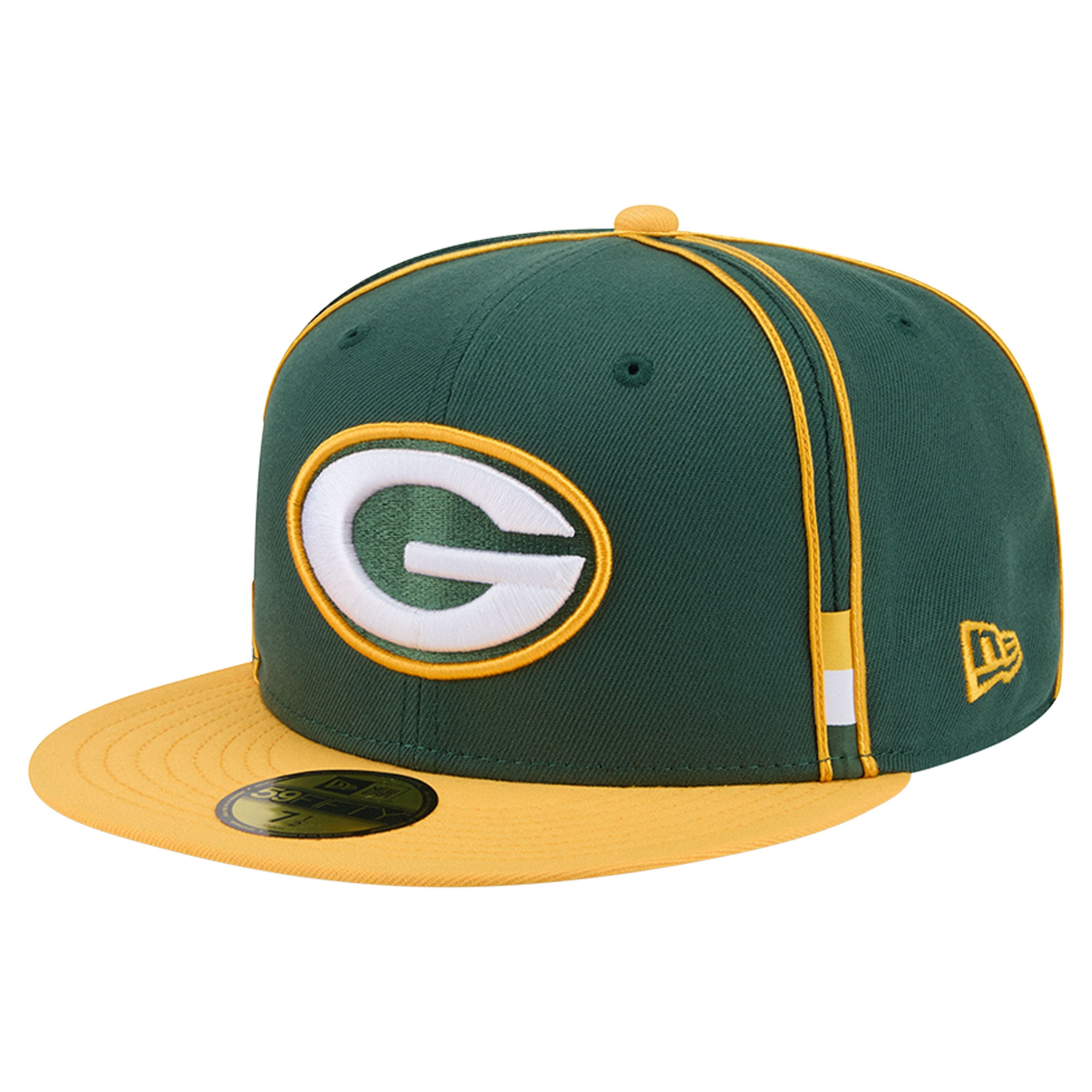 Men’s New Era Green Green Bay Packers Soutache 59FIFTY Fitted Hat