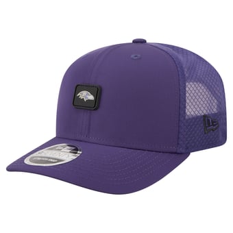 Men's New Era Purple Baltimore Ravens Micro Badge 9SEVENTY Adjustable Hat