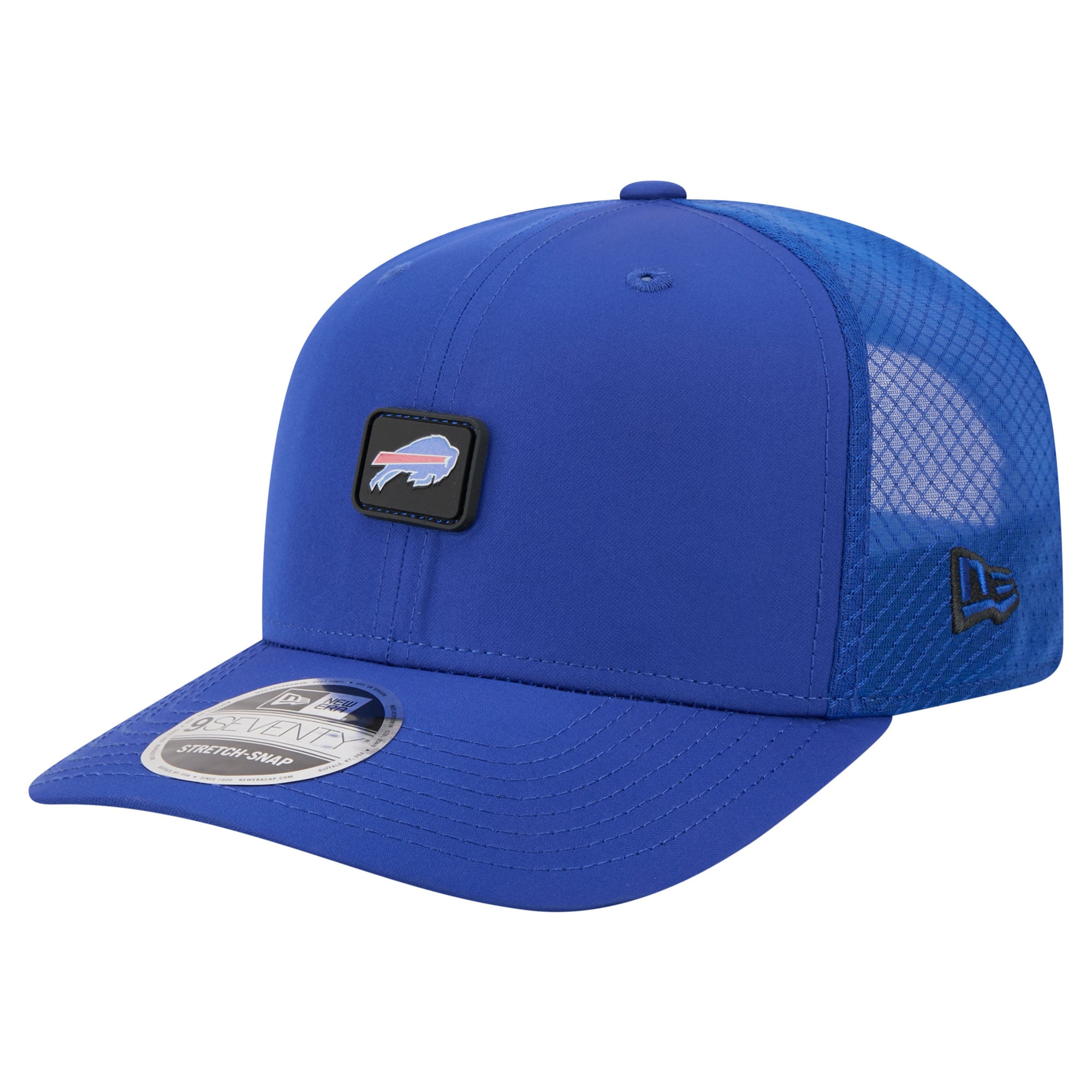 Men's New Era Royal Buffalo Bills Micro Badge 9SEVENTY Adjustable Hat