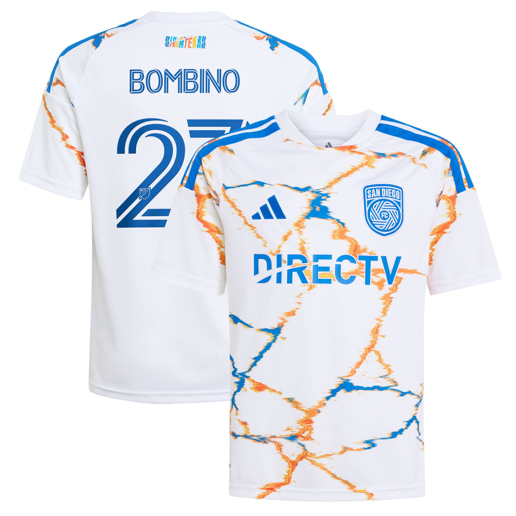 Youth adidas White San Diego FC 2026 Unprecedented Unity Kit Replica Jersey