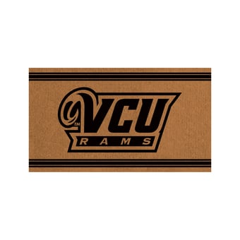VCU Rams 28" x 16" Primary Logo Outdoor Coir Entryway Mat