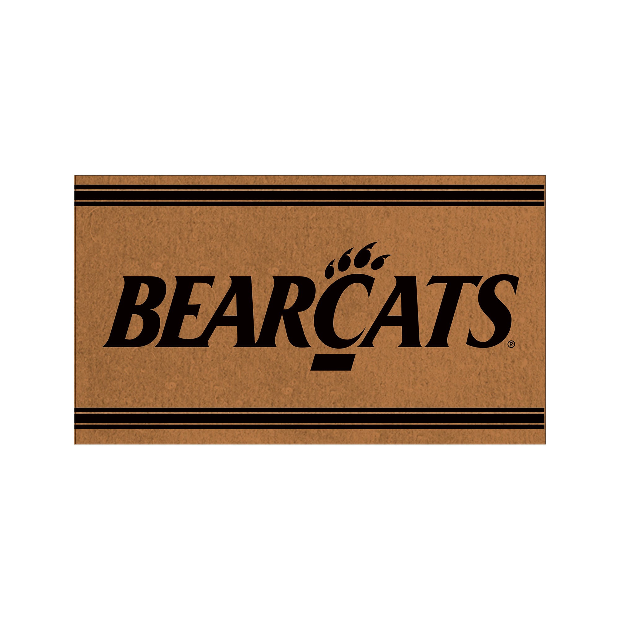 Cincinnati Bearcats 28" x 16" Primary Logo Outdoor Coir Entryway Mat