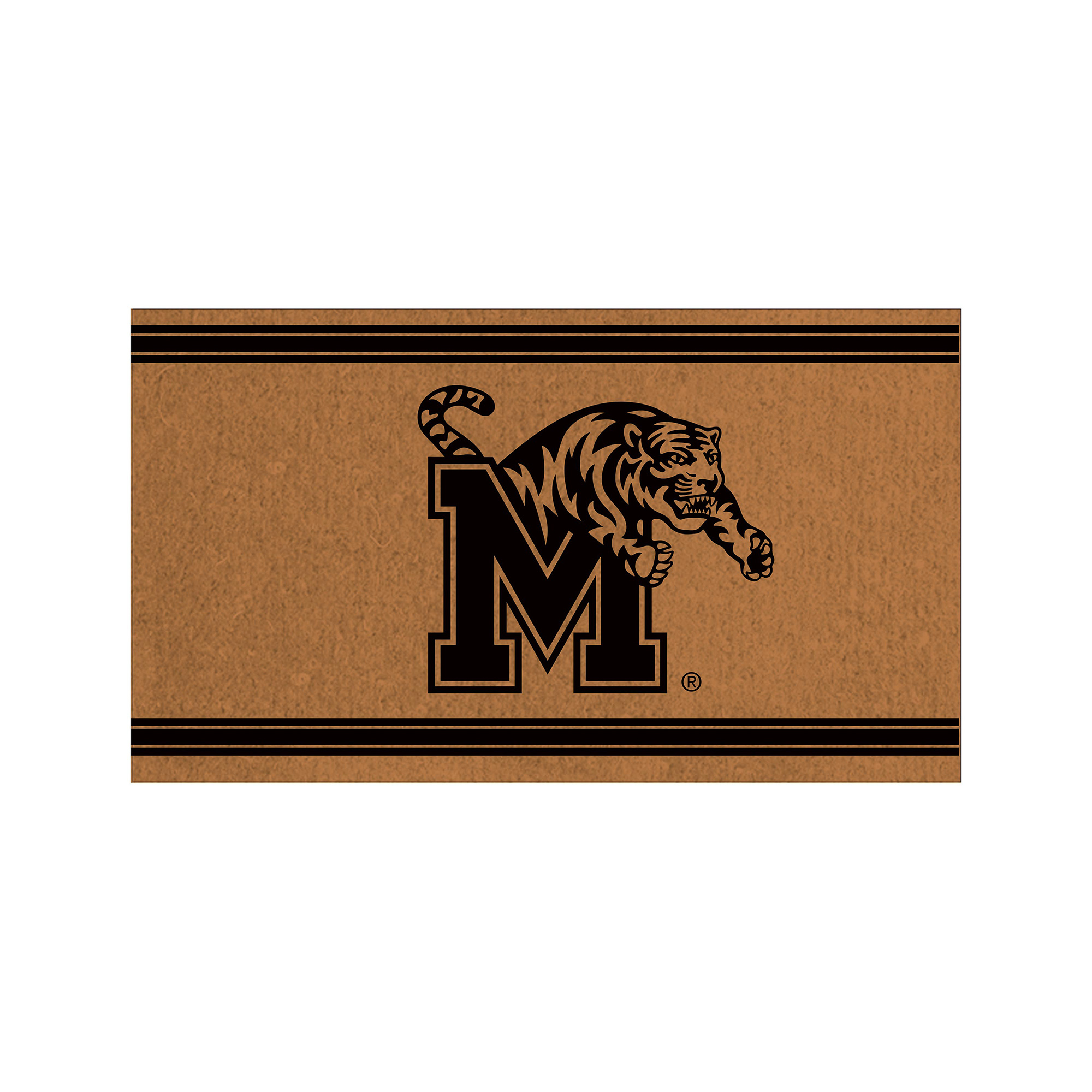 Memphis Tigers 28" x 16" Primary Logo Outdoor Coir Entryway Mat