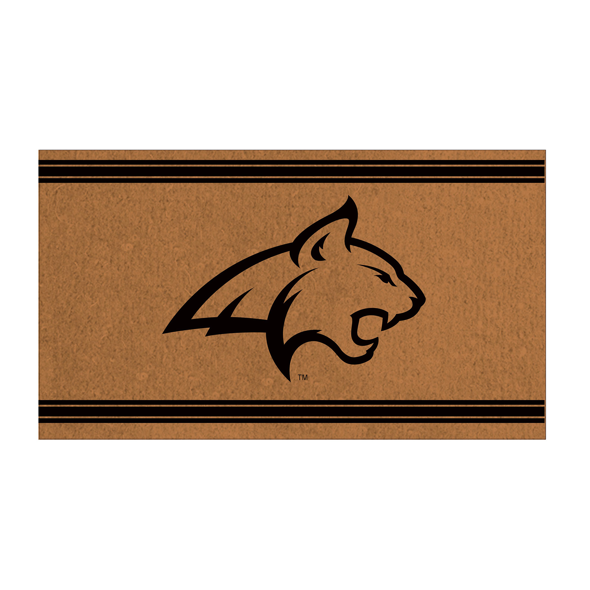 Montana State Bobcats 28" x 16" Primary Logo Outdoor Coir Entryway Mat