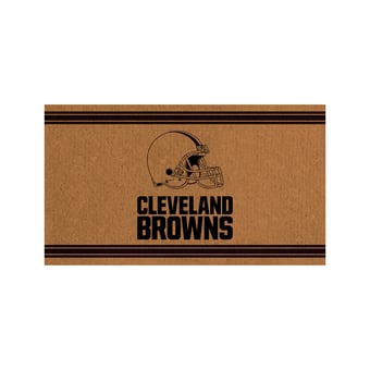 Cleveland Browns 28" x 16" Primary Logo Outdoor Coir Entryway Mat