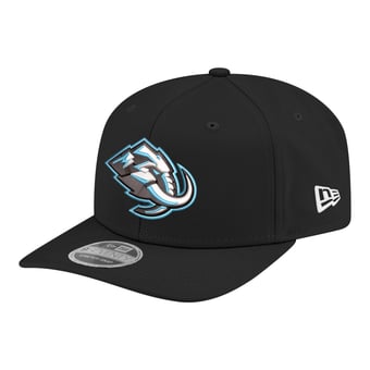 Men's New Era  Black Utah Mammoth 9SEVENTY COOLERA Adjustable Hat
