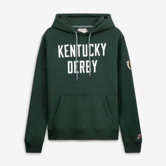 Men's  Green Kentucky Derby Hunter Tri-Blend Hoodie