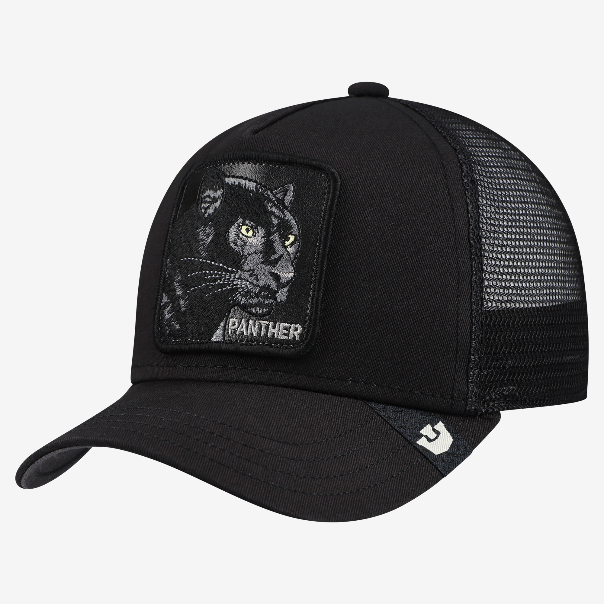 Youth  Black Goorin Bros Black Panther Adjustable Trucker Hat