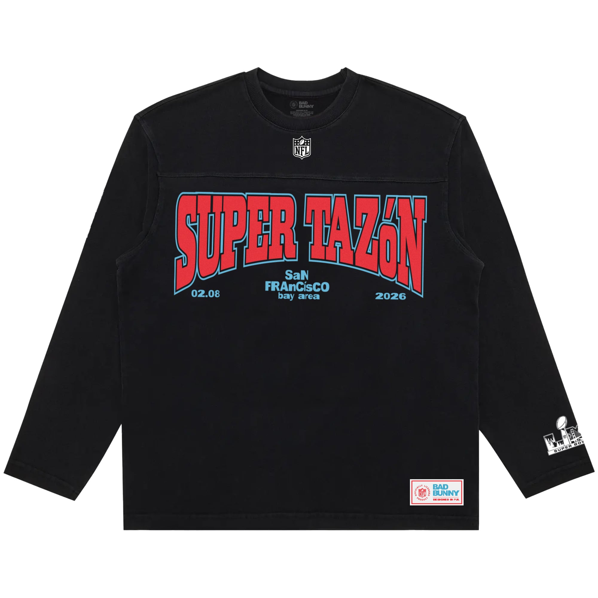 Bad Bunny x Super Tazón Long Sleeve Bad Bunny x Super Tazón Long Sleeve