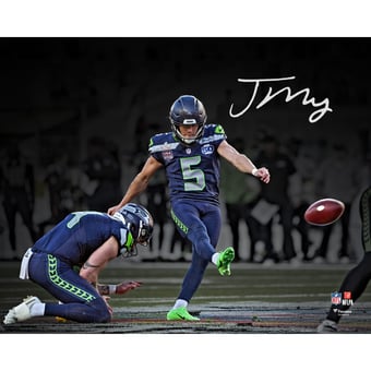 Jason Myers Seattle Seahawks Autographed Super Bowl LX Champions 16" x 20"  Photograph