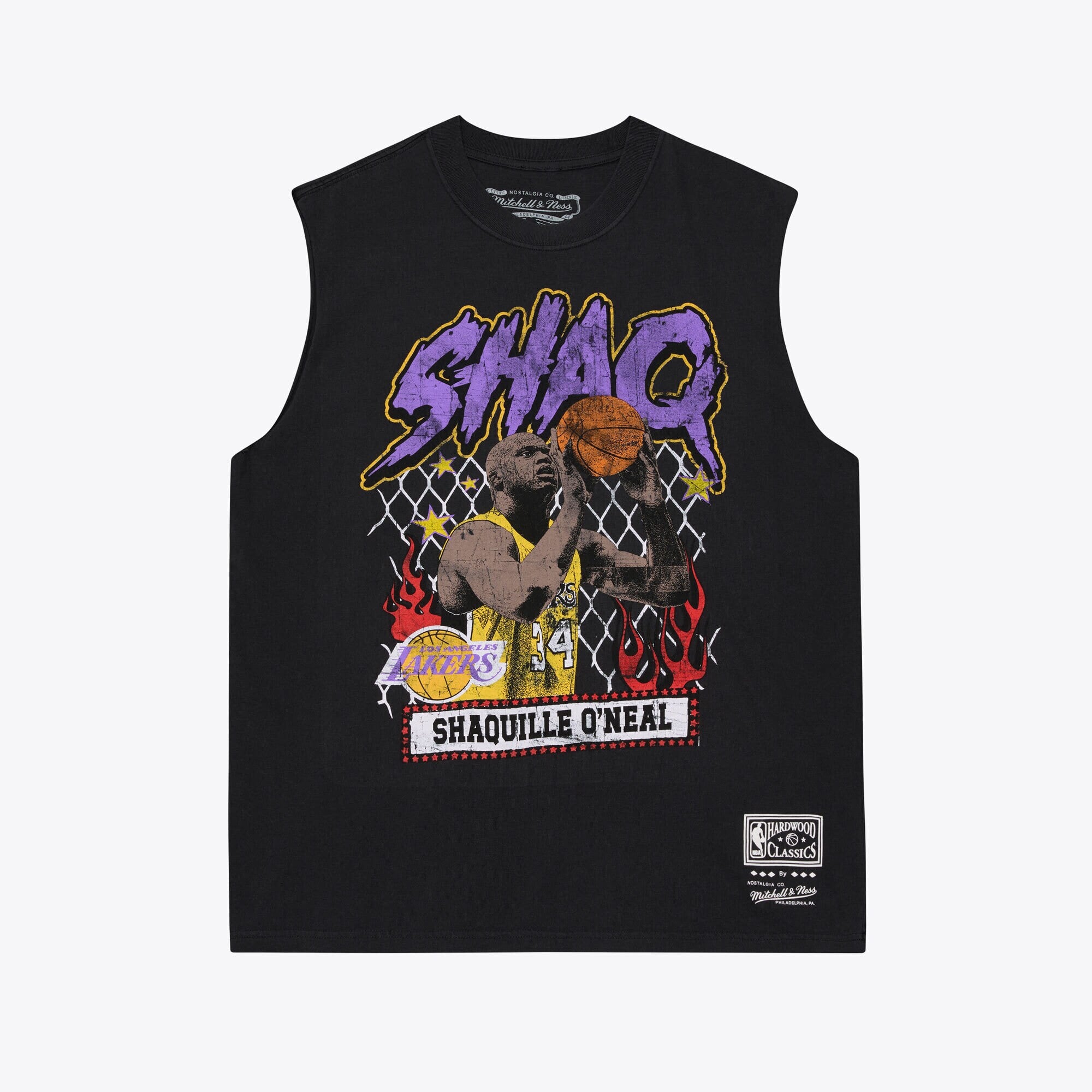 Los Angeles Lakers Mitchell & Ness Shaquille O'Neal Tanktop – Herren