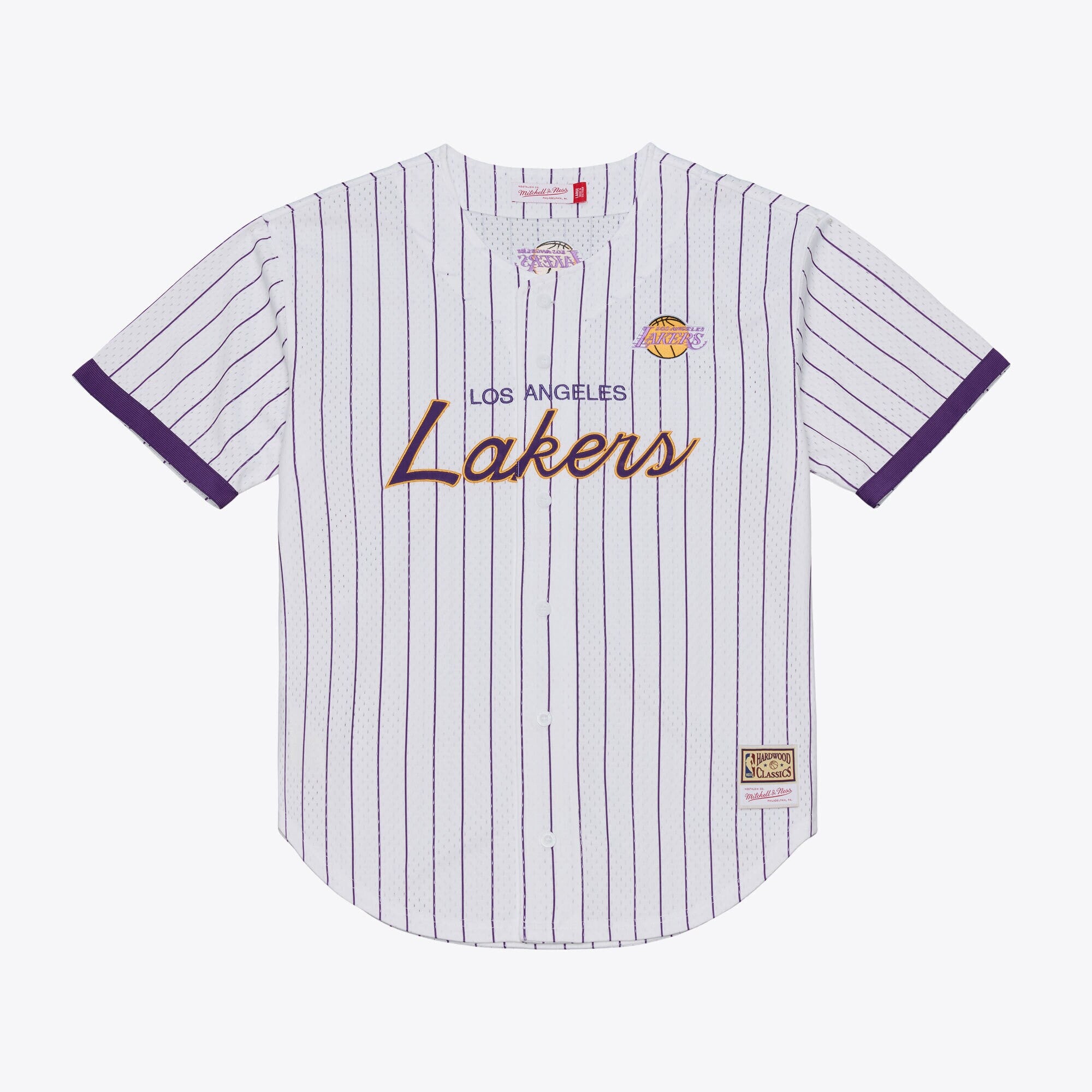 Los Angeles Lakers Mitchell & Ness In The City Hemd mit Knopfleiste – Herren