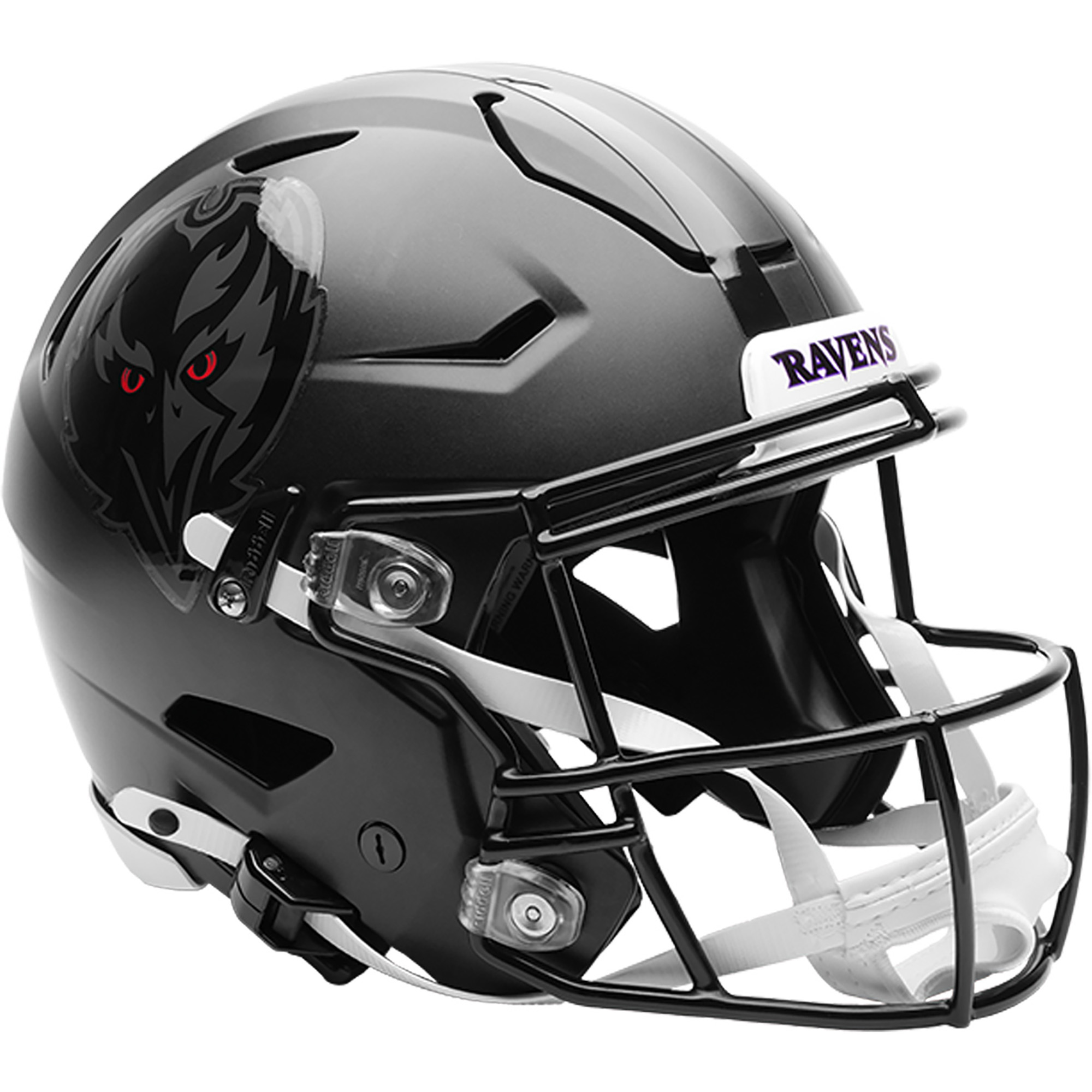 Baltimore Ravens Riddell 2026 On-Field Alternate Black Speed Flex Authentic Helmet