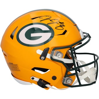 Josh Jacobs Green Bay Packers Autographed Riddell Speed Flex Authentic Helmet