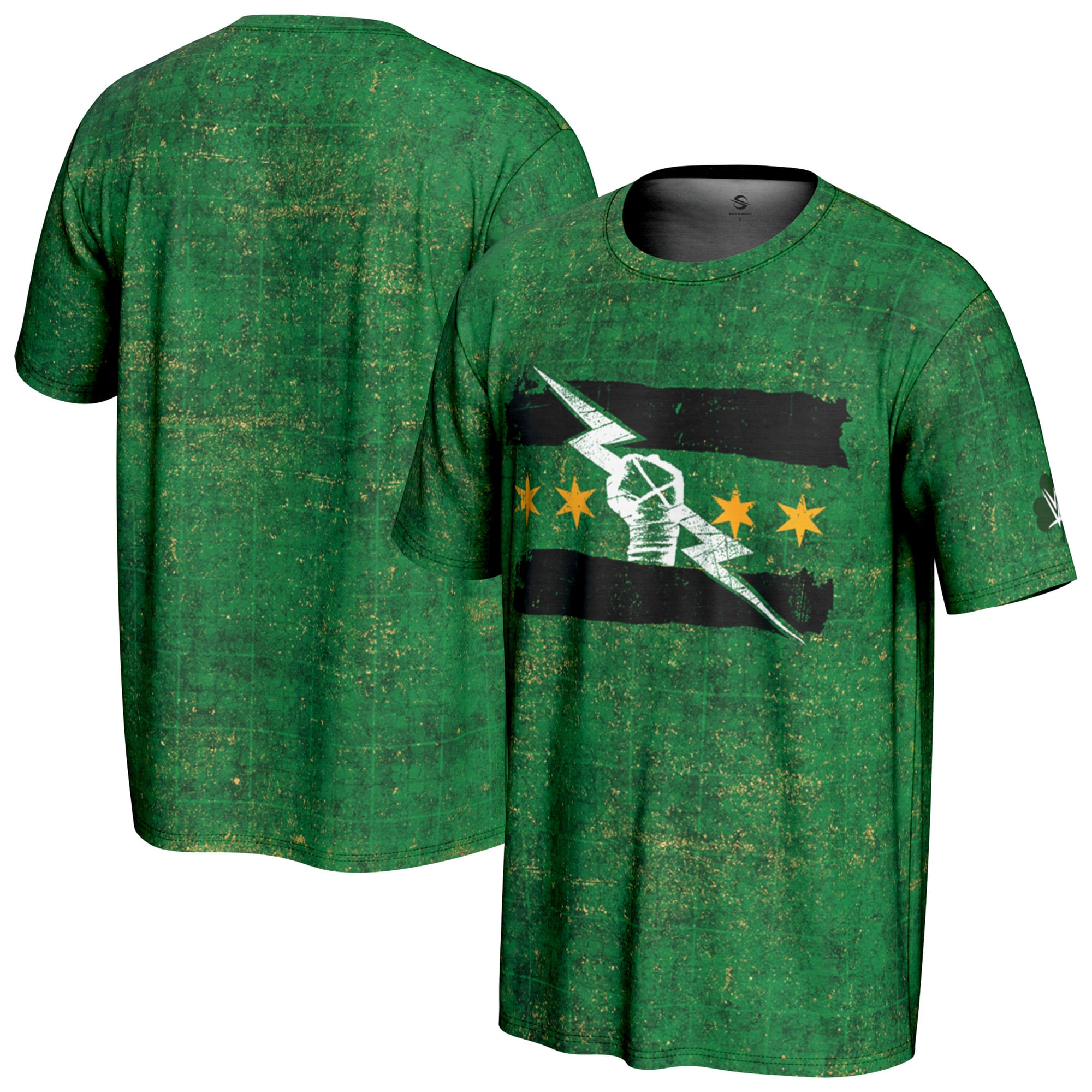 Men's ProSphere Green CM Punk St. Patrick's Day T-Shirt