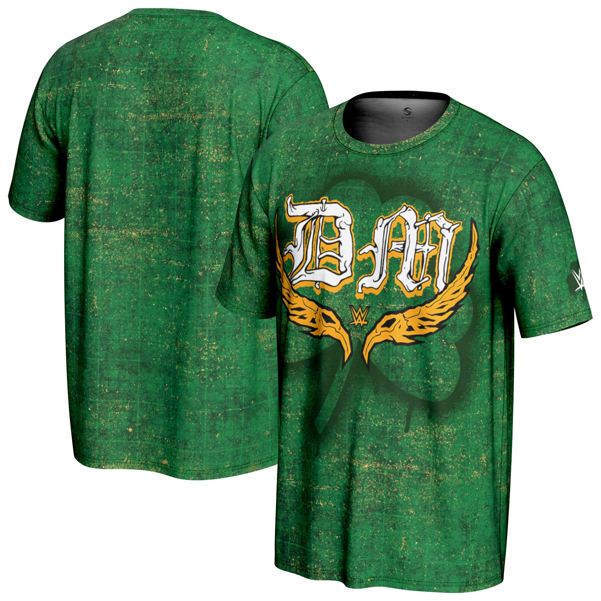 Men's ProSphere Green Dominik Mysterio St. Patrick's Day T-Shirt