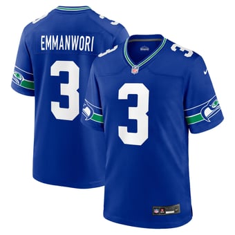 Men's Nike Nick Emmanwori Royal Seattle Seahawks Alternate Game Player Jersey