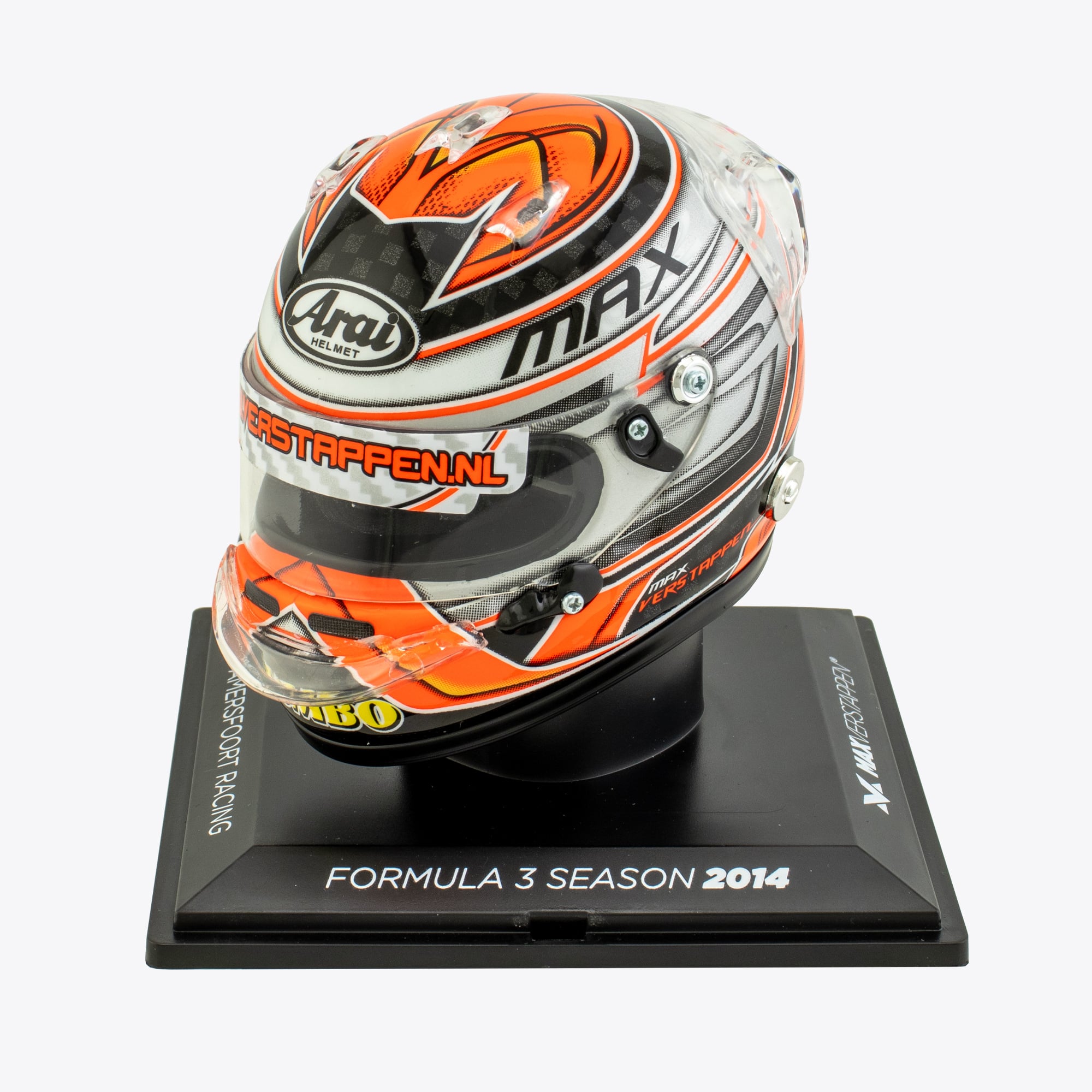 Max Verstappen 2014 Formula 3 Helmet - 1:4 Model