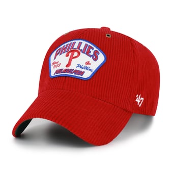 Unisex '47 Red Philadelphia Phillies Accordia Corduroy MVP Adjustable Hat