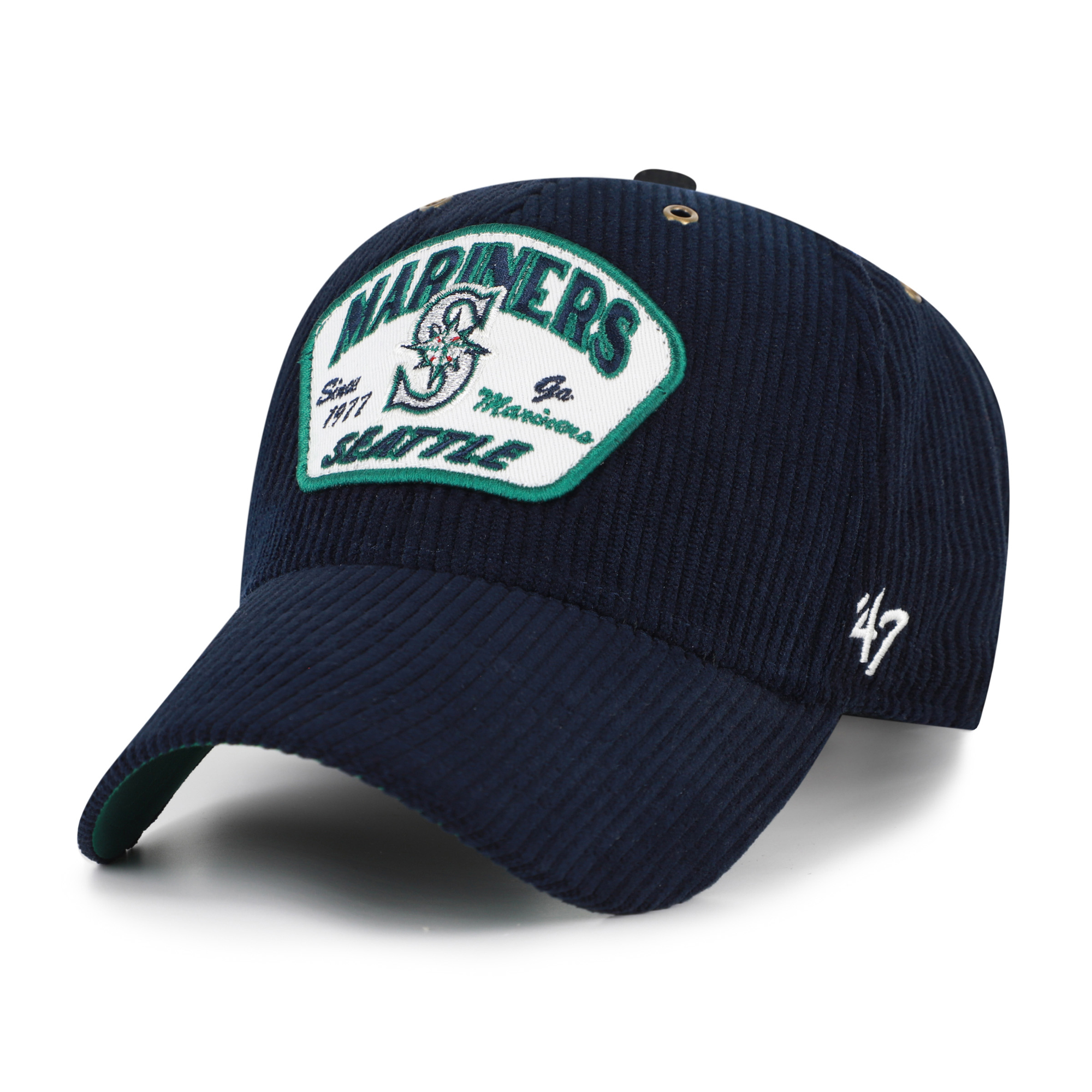 Unisex '47 Navy Seattle Mariners Accordia Corduroy MVP Adjustable Hat